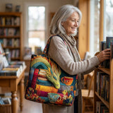 Чанта Artisan - Дракон Читател с Книги и Чаши