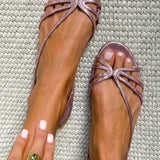 Камил™ | Златисти Сандали, Летен Елегантен Стил