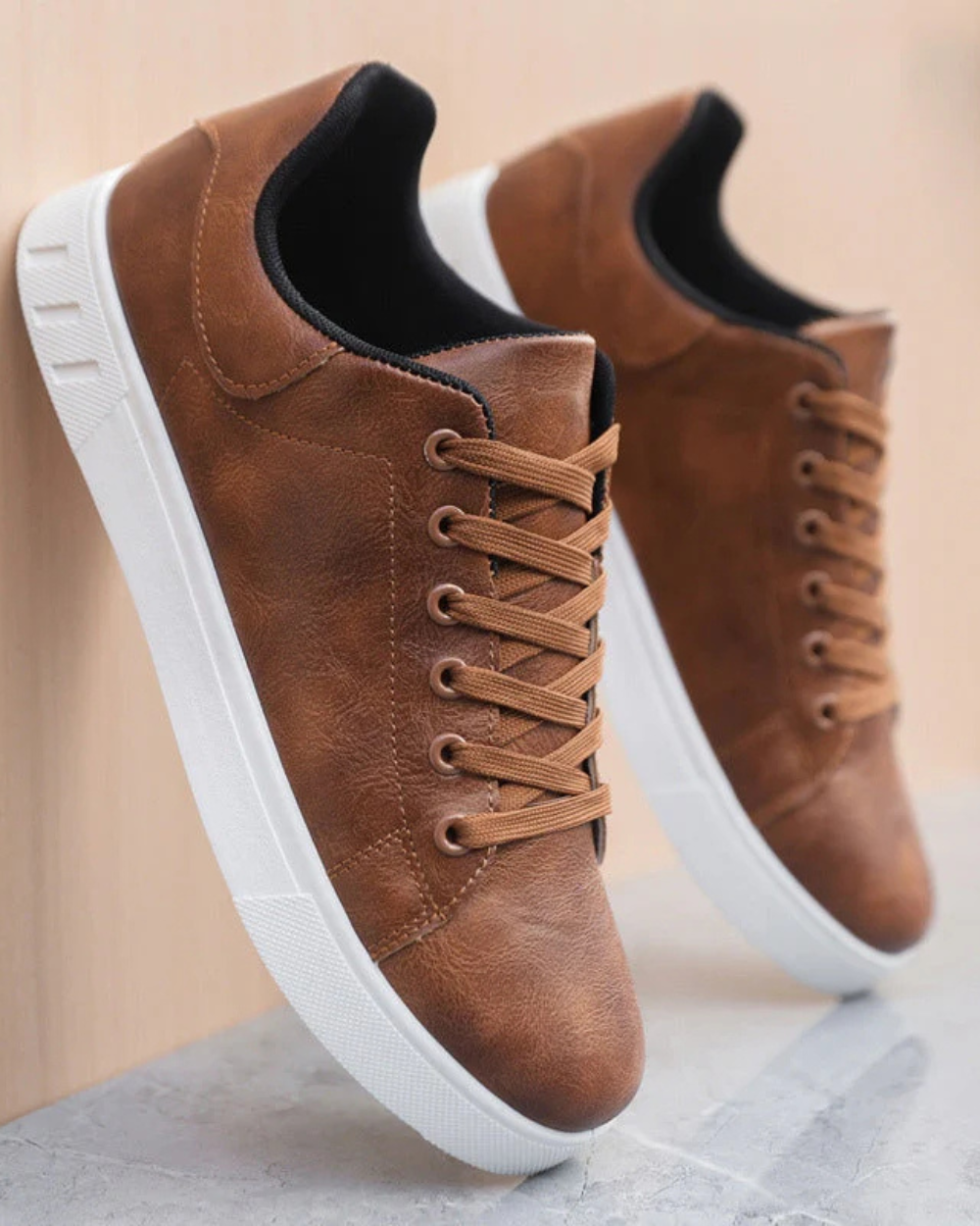 Lucien™ | Коррадо Класически Кожени Маратонки