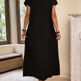 Margaux™ — Robe longue élégante et minimaliste