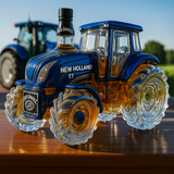 Класическа бутилка уиски във формата на трактор New Holland T7