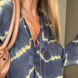 Aurélie™ | Макси рокля Бохем Chic с райета