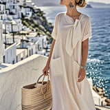 Mireille™ — Robe en coton fluide et estivale