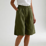 Wandeline™ — Short large taille élastique confort estival naturel