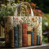Чанта с Квадратен Шев - Книги и Цветя