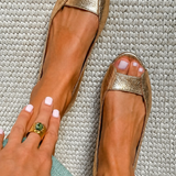 Adelina™ | Златни сандали Comfort Chic