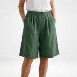 Wandeline™ — Short large taille élastique confort estival naturel