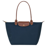 Longchamp - Grande Tote Le Pliage, Морско Синьо