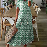 Élodie™ — Robe maxi florale veloutée élégante