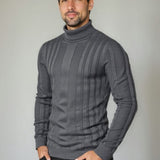 Lucas™ | Пуловер с висока яка