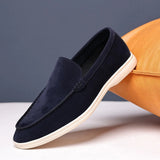 Луксозни Замшеви Мокасини