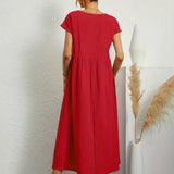 Gabrielle™ — Robe midi fluide élégance intemporelle