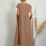 Gabrielle™ — Robe midi fluide élégance intemporelle