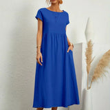 Gabrielle™ — Robe midi fluide élégance intemporelle