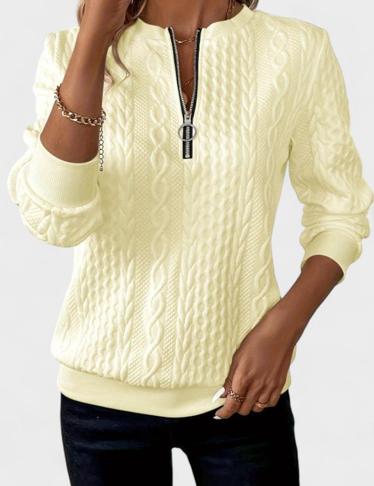 Nela™ | Суитшърт с цип за жени