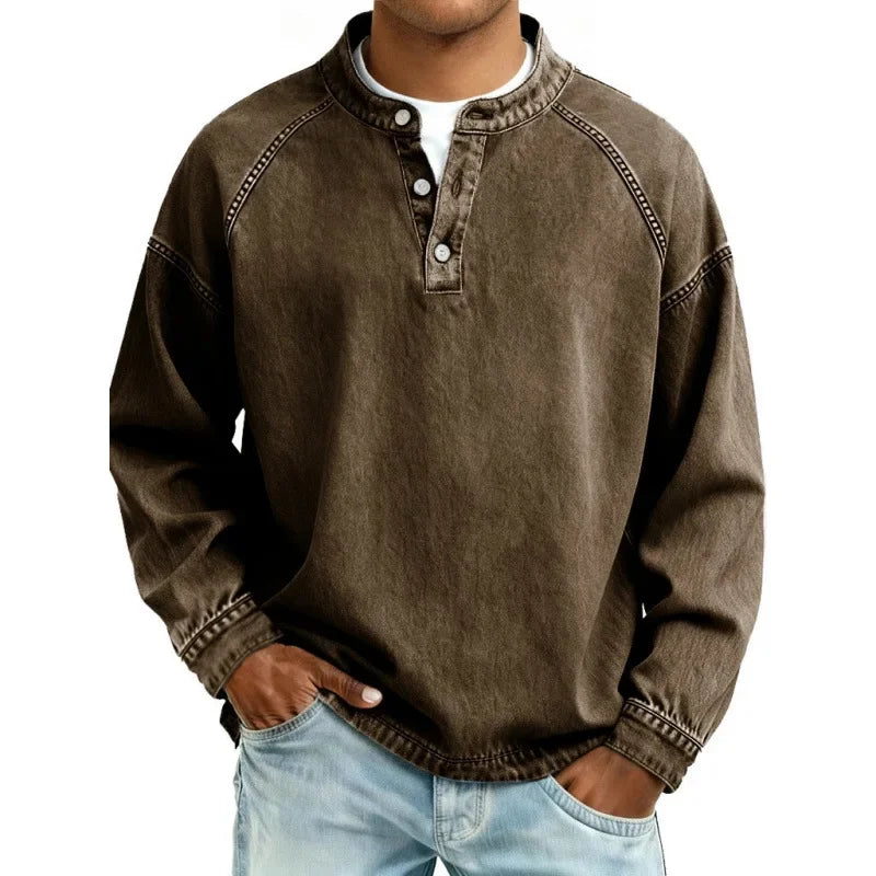 Stanley | Винтидж риза Henley