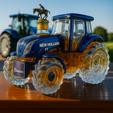 Класическа бутилка уиски във формата на трактор New Holland T7
